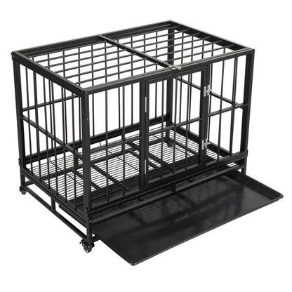 Heavy Duty Metal Pet Playpen with Tray