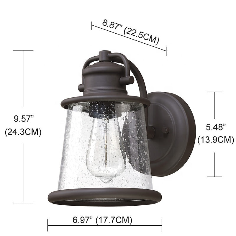 Contemporary Iron Wall Light