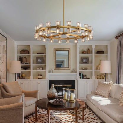 Villa Hotel Wine Glass Chandelier