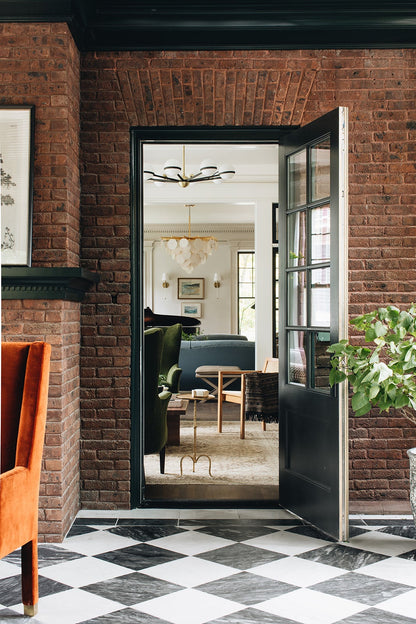 Handcrafted Alabaster Chandelier for Entryway