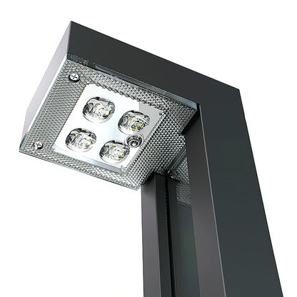 L-Shaped LED Bollard Light for Garden