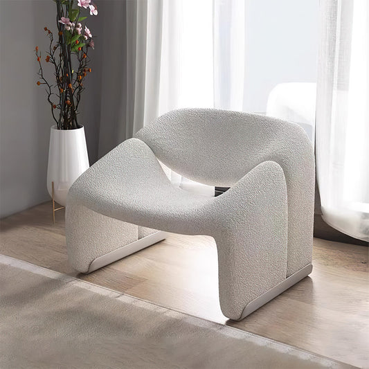 Luxury White Color Fabric Sofa