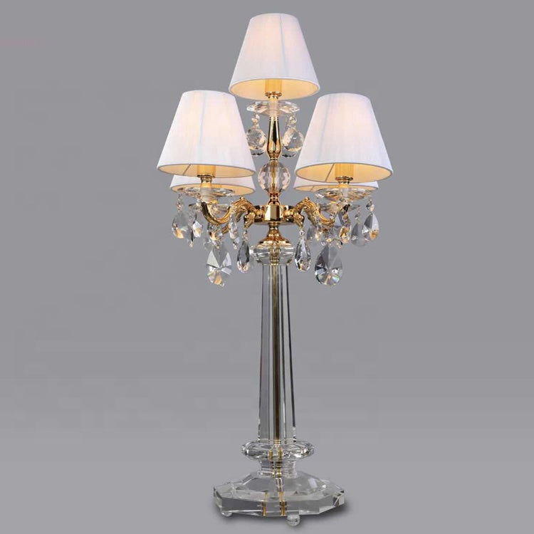 Crystal Chandelier Wedding Decor Lamp