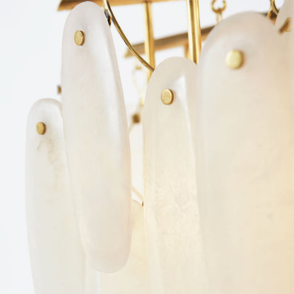 Natural Alabaster Chandelier for Dining Room