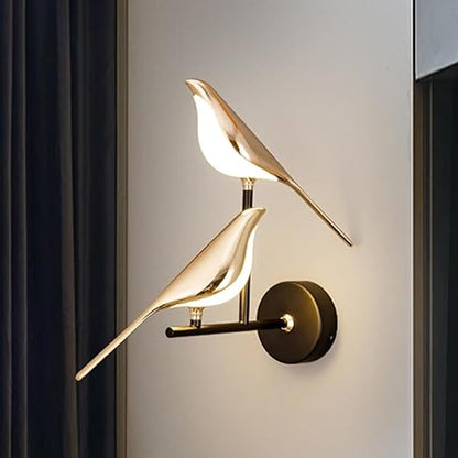 Nordic Retro Copper LED Wall Lamp