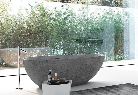 Grey Pellet Bathtub
