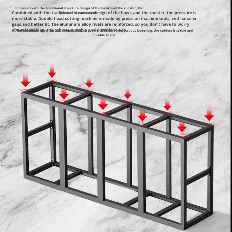 Modern Luxury Aluminum Alloy Aquarium