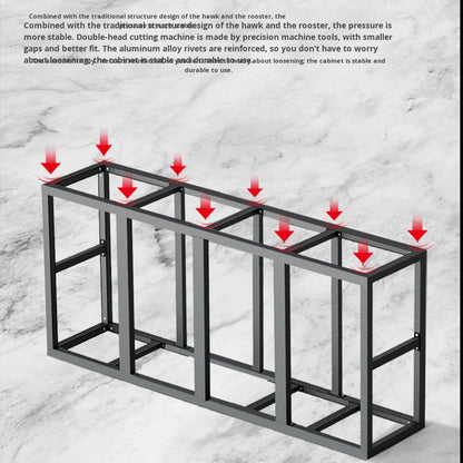 Modern Luxury Aluminum Alloy Aquarium