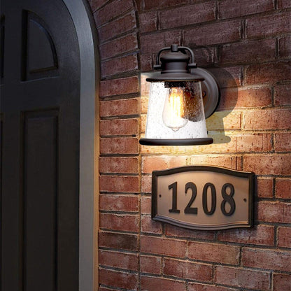 Contemporary Iron Wall Light