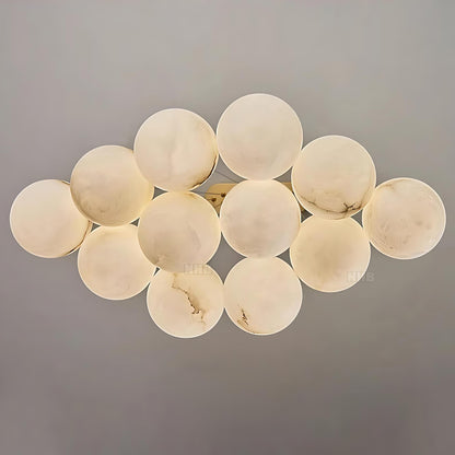 Brass and Marble Home Decor Pendant Light