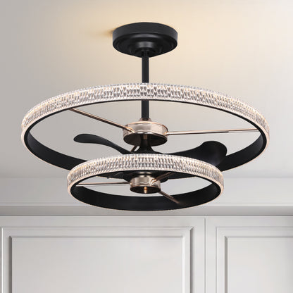 Dimmable LED Fan Light
