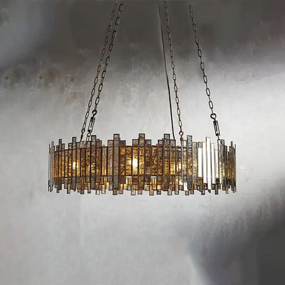 American Luxury Indoor Glass LED Chandelier
