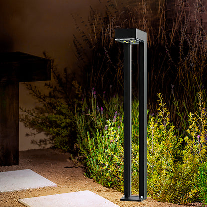 L-Shaped LED Bollard Light for Garden