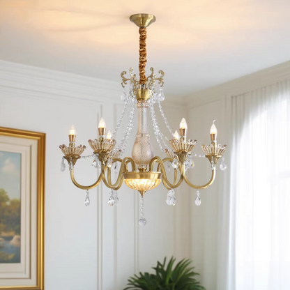 Living Dining Bedroom Brass Pendant Lamp