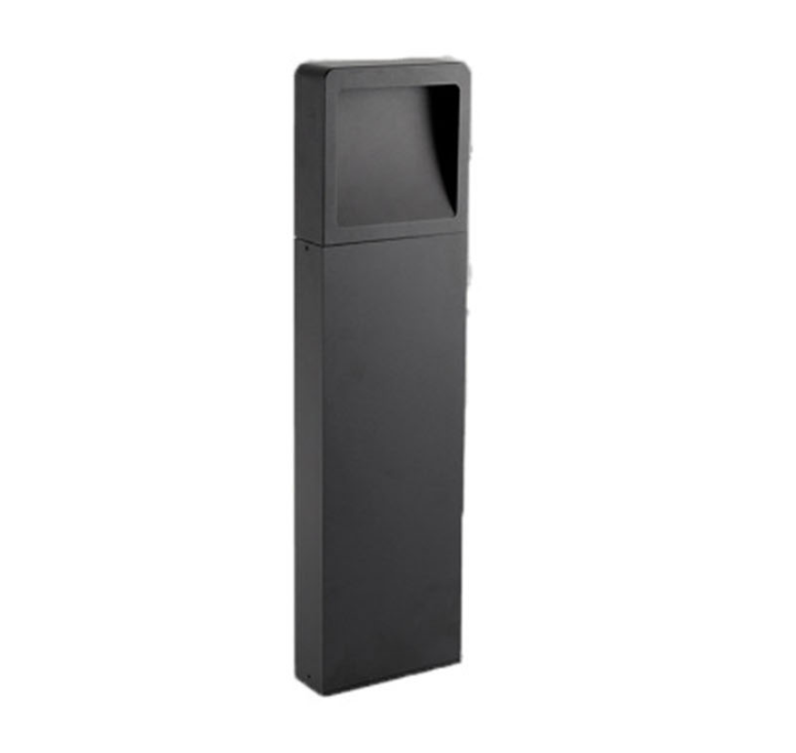 Minimalist Square LED Bollard Light for Garden