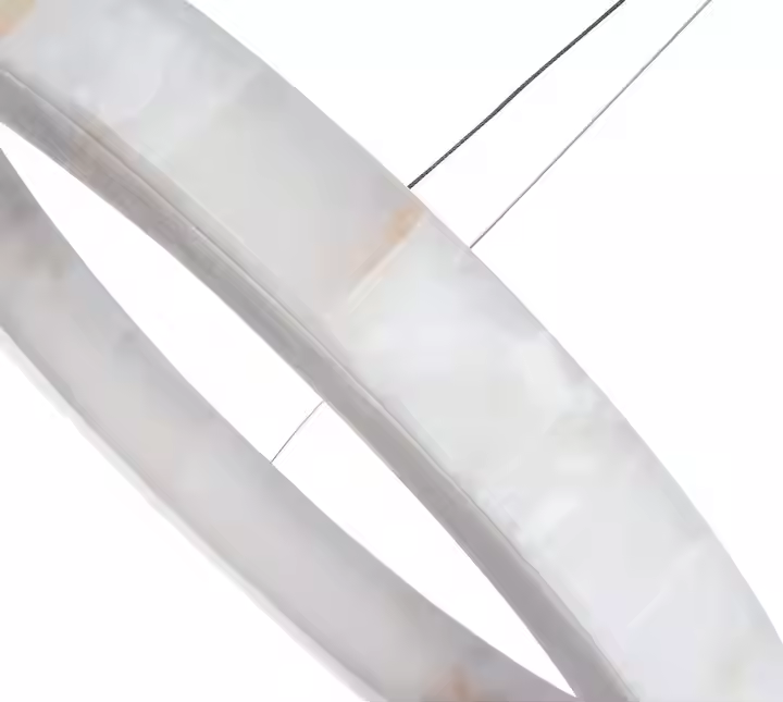 Natural Alabaster Bubble Ceiling Light Fixture