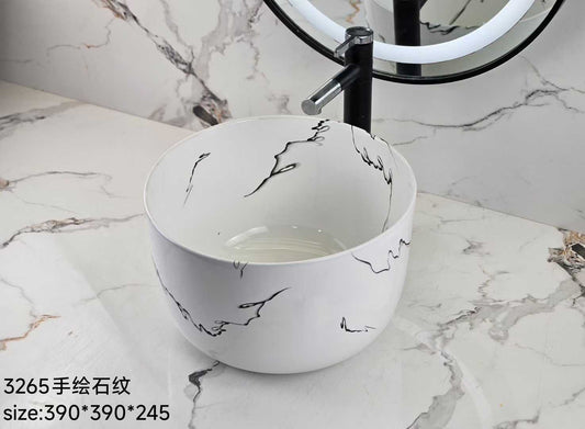 Elegant Bathroom Ceramic Basin