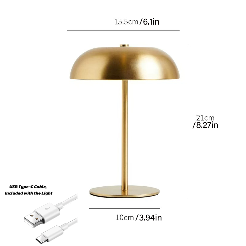5V LED 3-Color Touch Table Lamp