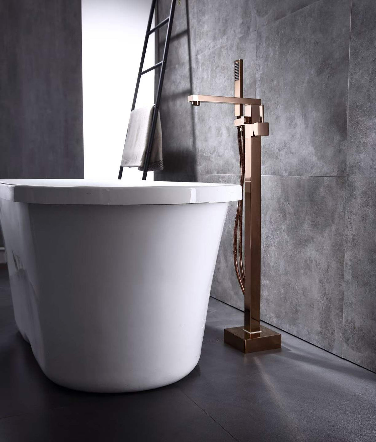 Floor-mounted Modern Bathtub Faucet 61001