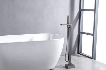 Chrome Finish Deck Mount Bathtub Faucet 61010