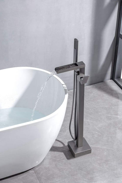 Chrome Finish Deck Mount Bathtub Faucet 61010