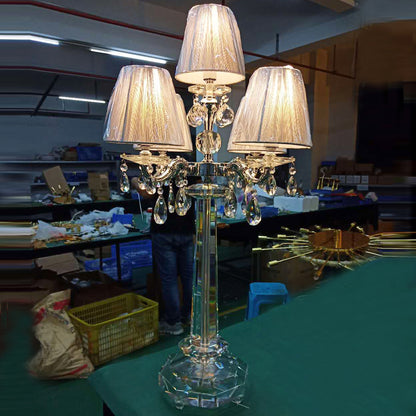 Crystal Chandelier Wedding Decor Lamp