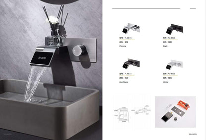 Durable Concealed Wall-mounted Bathtub Faucet