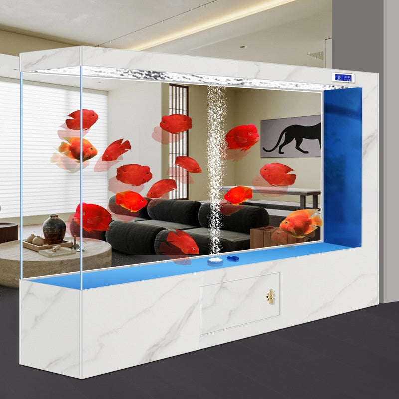 New Ultra-White Glass Floating Aquarium