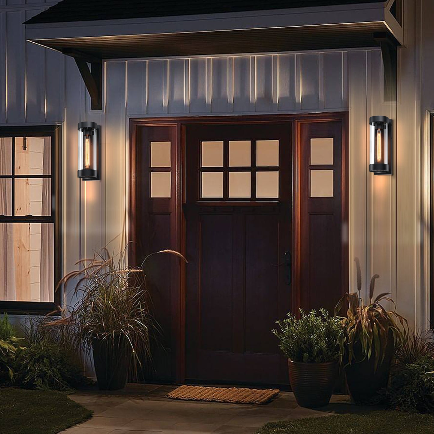 Outdoor Decorative Iron Wall Lamp