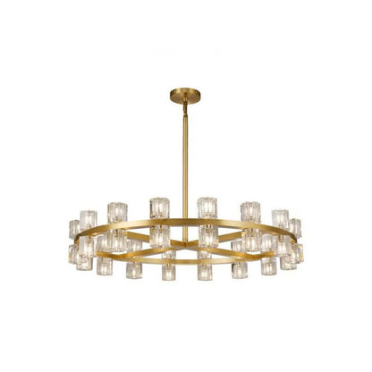 Villa Hotel Wine Glass Chandelier