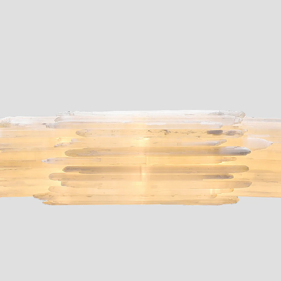 Natural Spanish Alabaster Pendant for Cafe
