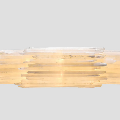 Natural Spanish Alabaster Pendant for Cafe