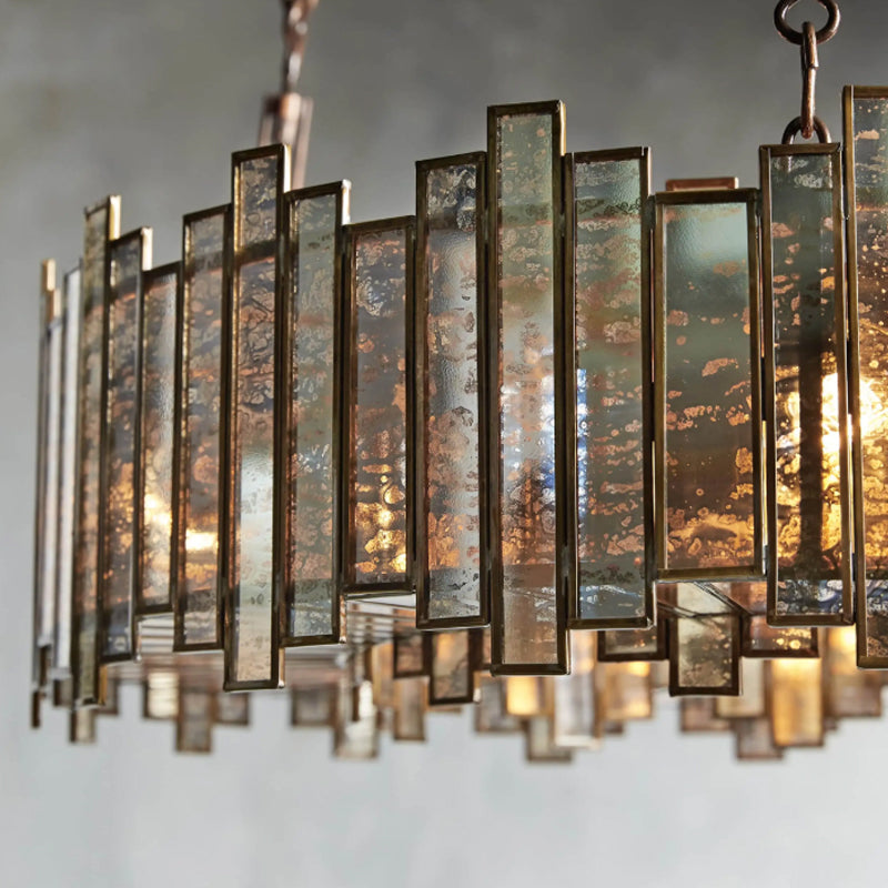 American Luxury Indoor Glass LED Chandelier