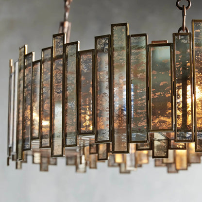 American Luxury Indoor Glass LED Chandelier