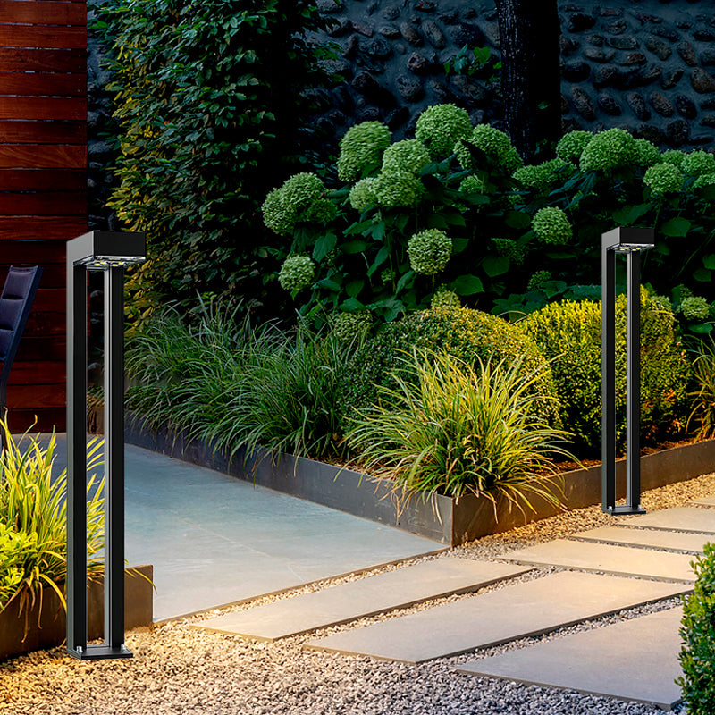 L-Shaped LED Bollard Light for Garden
