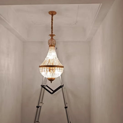 French Classical Luxury Crystal Chandelier