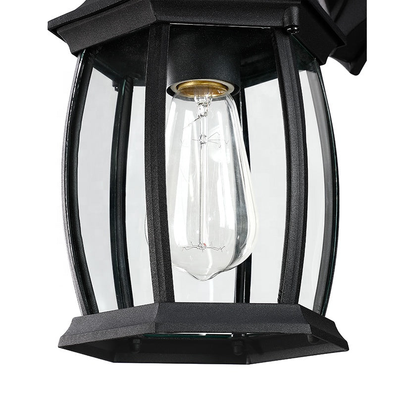Matte Iron Outdoor Sconce for Modern Spaces