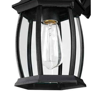 Matte Iron Outdoor Sconce for Modern Spaces