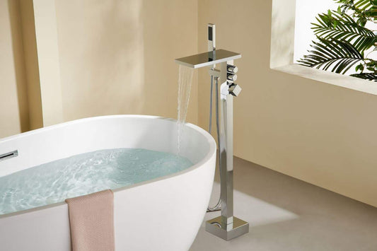 Modern Sturdy Easy Install Bathtub Faucet 71002