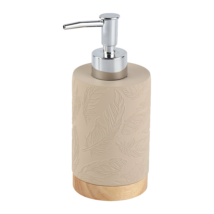 Classic Flower Pattern Bathroom Accessories Set
