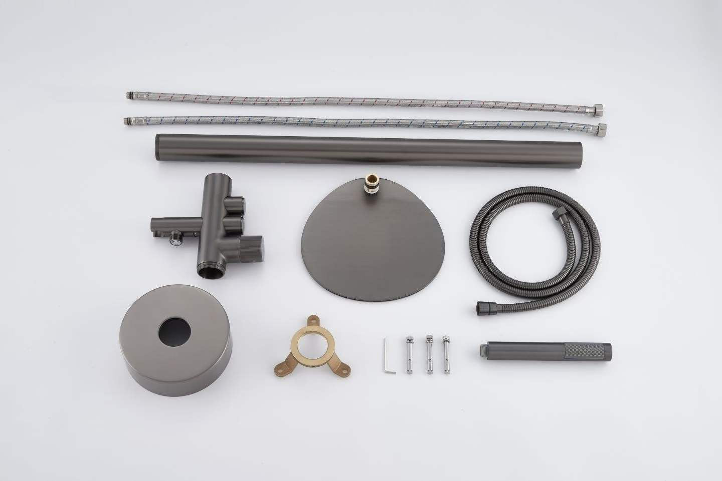 Disc Knob Floor-mounted Bathtub Faucet 81008