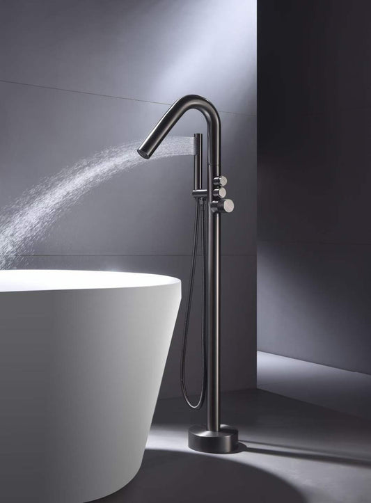 Stable Floor-mounted Bathtub Faucet 81009
