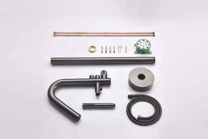 Premium White Copper Durable Bathtub Faucet 81009