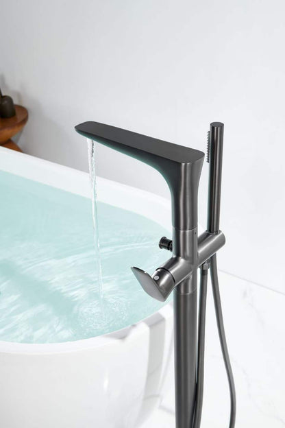 Floor-mounted Modern Bathtub Faucet 81014