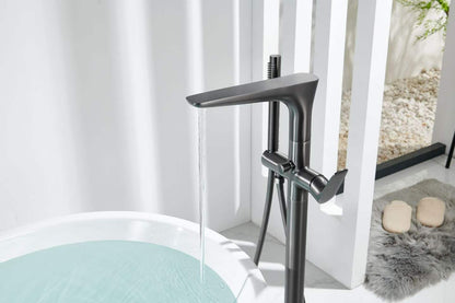 Floor-mounted Modern Bathtub Faucet 81014