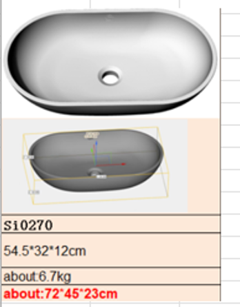 Stone Basin Production Silicone Mould