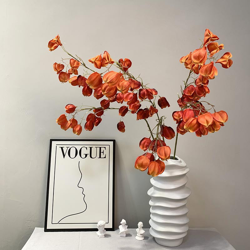 Simulated Hanging Lantern Flower Home Decoration