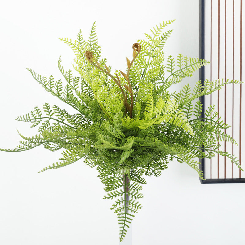 Simulated Green Plant Fern Potted Plant