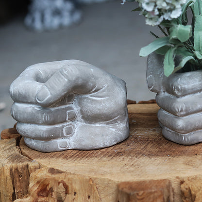 Horticultural Palm Flower Pot Cement Crafts