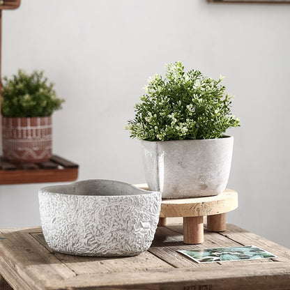 Creative Heart-shaped Cement Planter